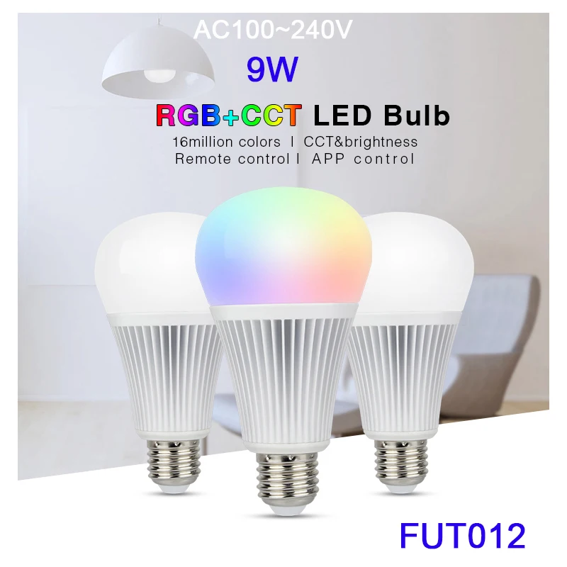 Светодиодный светильник Miboxer 4W 5W 6W 8W 9W 12W E14 GU10 MR16 E27 RGB CCT точечный Blub