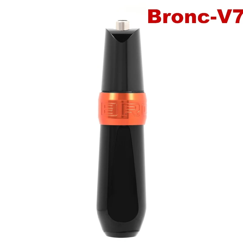 BRONC-V7 Швейцарский двигатель оранжевый Ротари татуировки с RCA шнур линии