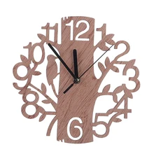 Современные деревянные винтажные дизайнерские настенные часы модный стиль для дома, гостиной, кофейни, шикарный бар, индивидуальные тихие часы квадратной формы