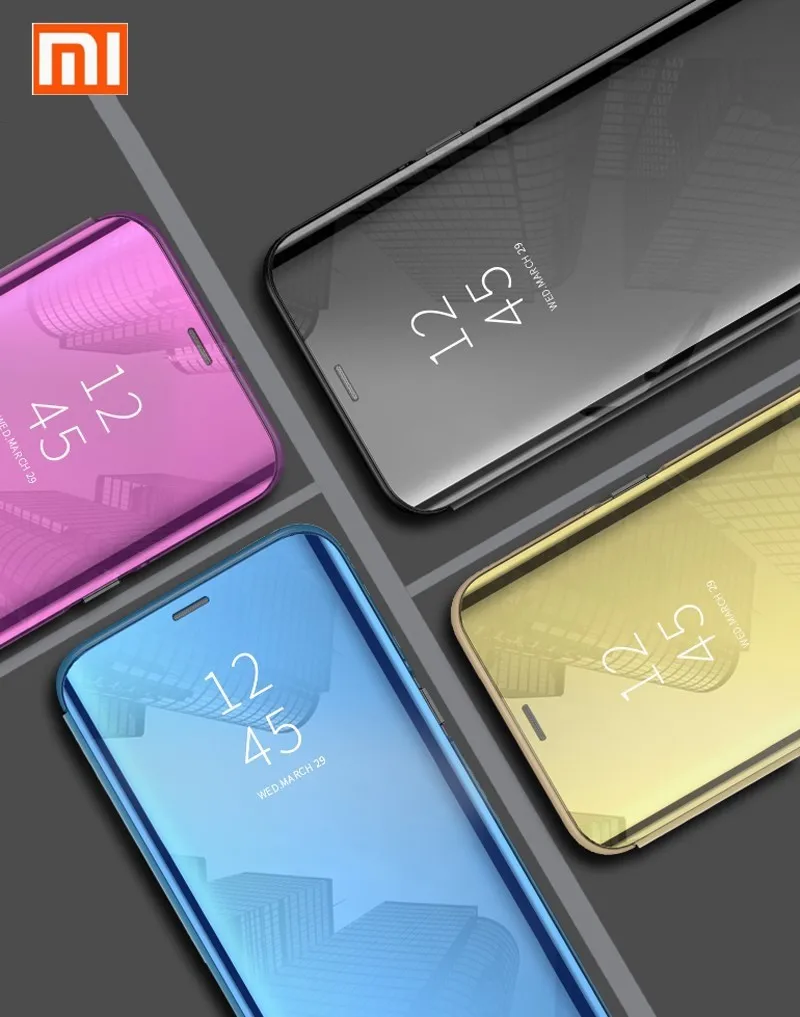 

Smart Mirror Flip Case Xiaomi Redmi note 8 Pro Redmi 6 7 8 6A 7 A 8 A S2 Phone Case Protective Cover Capa Coque
