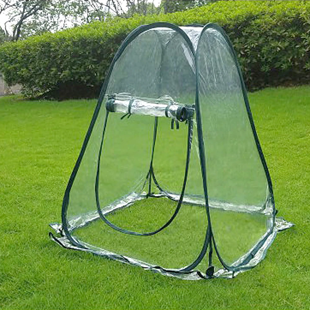 

Portable plant growth tent greenhouse PVC transparent flower shed balcony terrace plant flower fleshy warm greenhouse