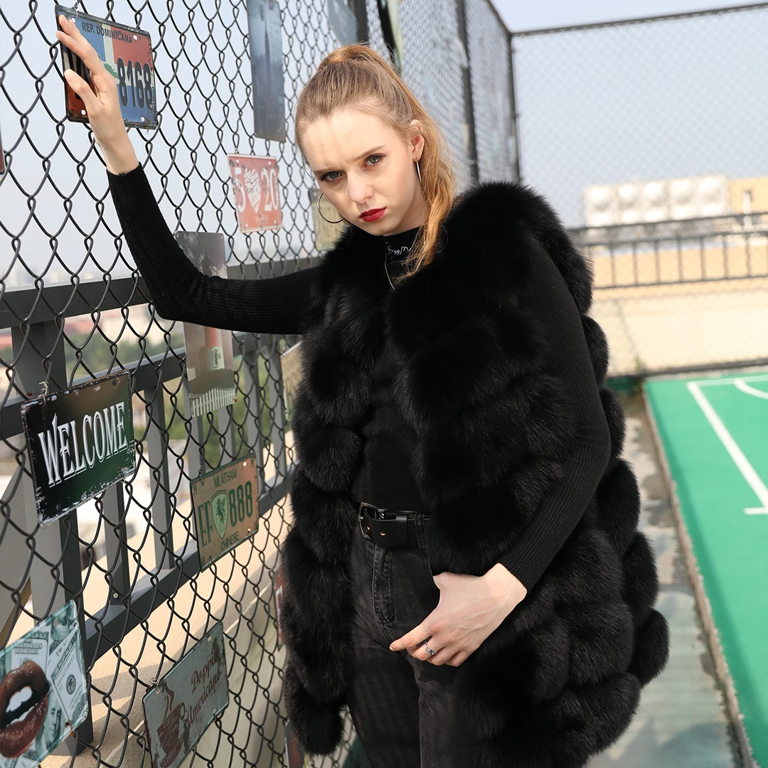 

Женский Длинный зимний плотный теплый модный уличный стиль