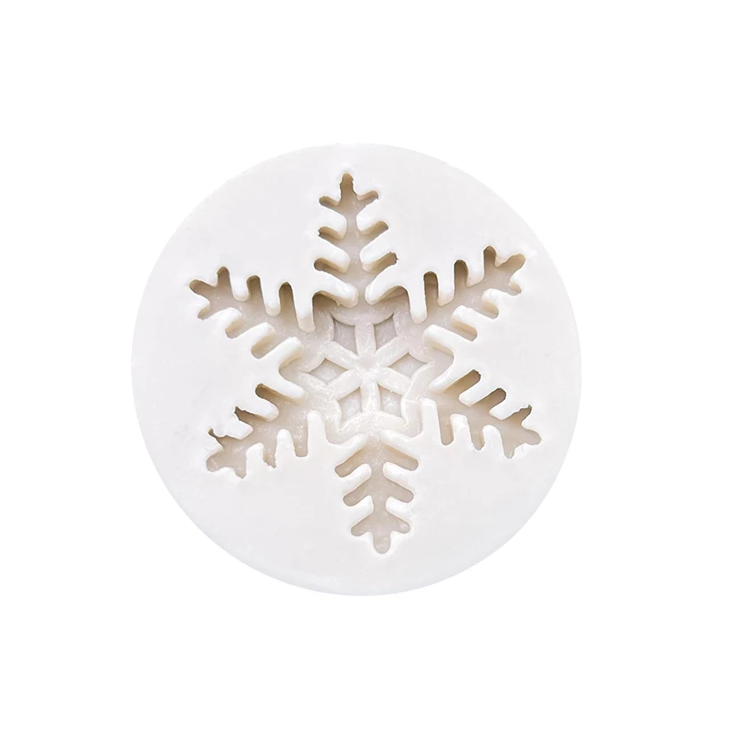 Schneeflocke Silikon Sugarcraft Form Harz Werkzeuge Cupcake Fondant Kuchen Dekorieren Werkzeuge – Detail 13