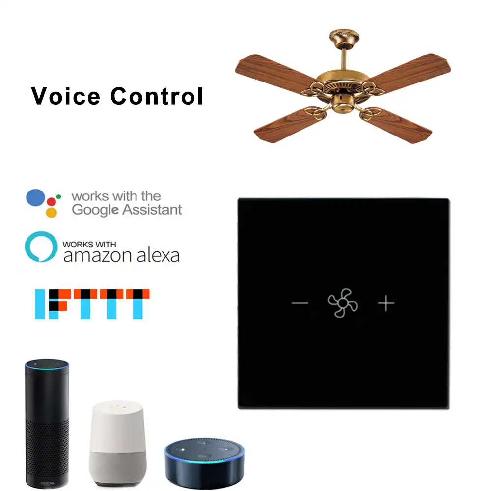 Avatto Smart Wifi Ceiling Fan Switch Eu Us Tuya Smart Life Remote