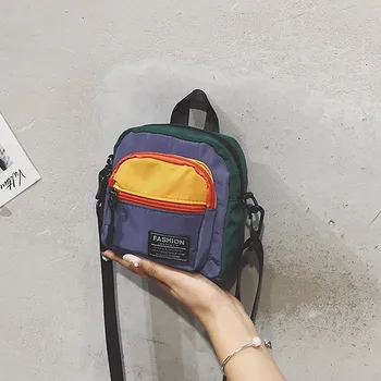 

Single Shoulder Bag Women 2020 Crossbody Bags For Women New Summer Bag Small Fresh Canvas Bag Cartoon Mini Bag Women's bags