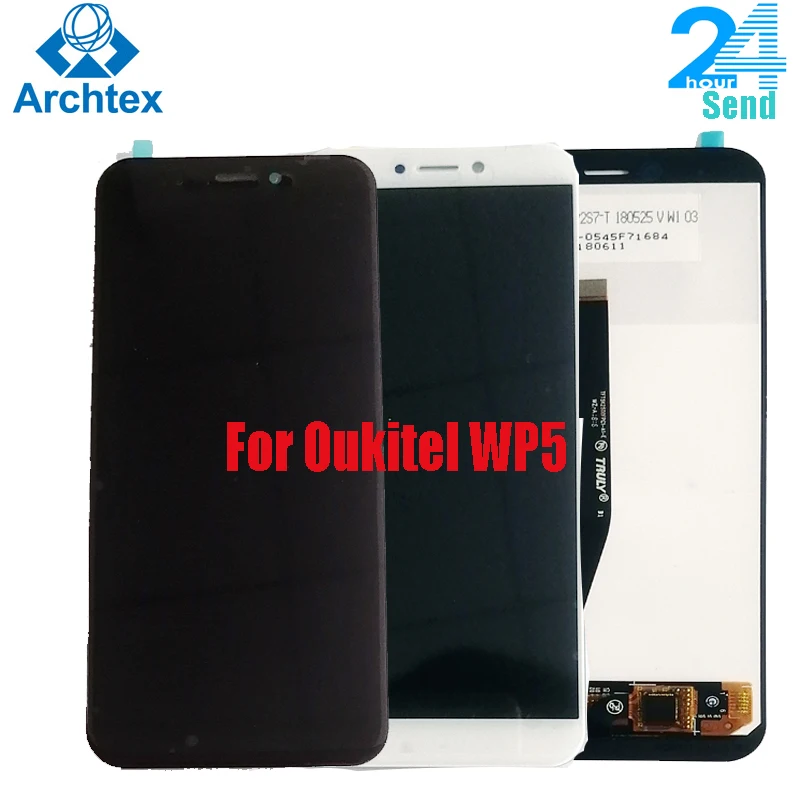 100% Original Oukitel WP5 LCD Display and Touch Screen Digitizer Assembly  Replacement +Tools 5.5 inch For WP5 Pro NEW Phone LCD