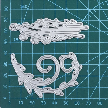 

DiyArts Leaf and Flower String Metal Cutting Dies for Card Making Scrapbooking Embossing Die Cut Stencil New 2020 Craft Dies