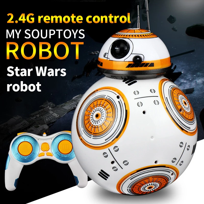 Star Wars RC BB8 умный робот с дистанционным управлением 2 4G Умная игрушка Танцующая