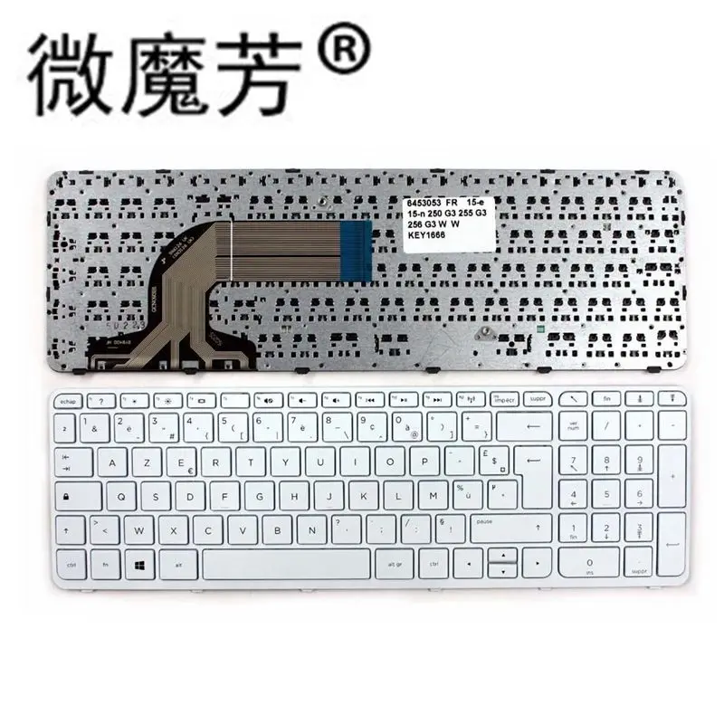 

Новая клавиатура GZEELE для ноутбука HP Pavilion 250 G2 G3 256 G2 G3 15-N 15T AER65700010 AER65700310 SG-59800-XAA AZERTY FR