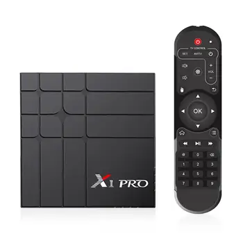 

X1 Pro Android 9.0 Smart TV Box 2GB+16GB Quad Core 2.4G/5G WIFI 4K Set Top Box Support Mouse And Keyboard Through USB