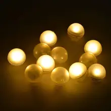 IP68 Waterproof LED Ball Floating Vase Light RGB Underwater Submersible Swimming Pool lights for Vase Wedding Party Baby Shower