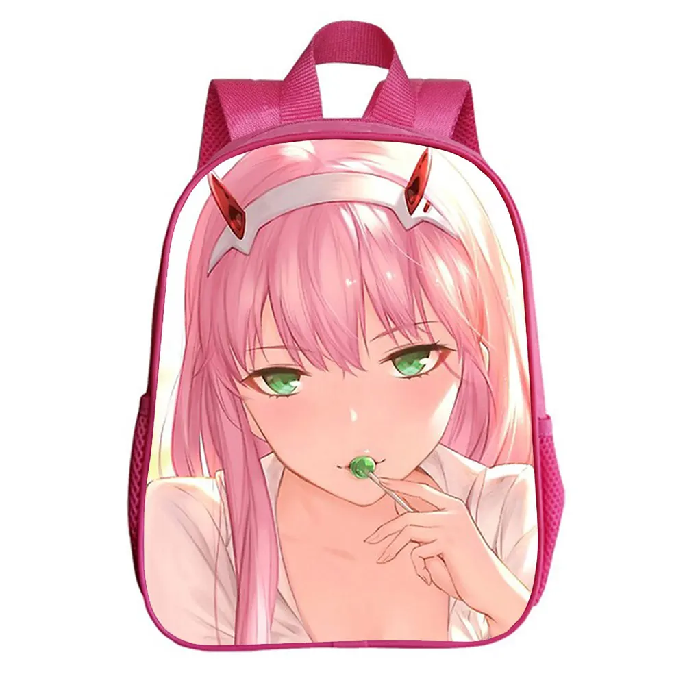 DARLING In The FRANXXr Anime School Bag Laptop Backpack Unisex Travel Backpack Girl Shoulder Bag  .Support custom