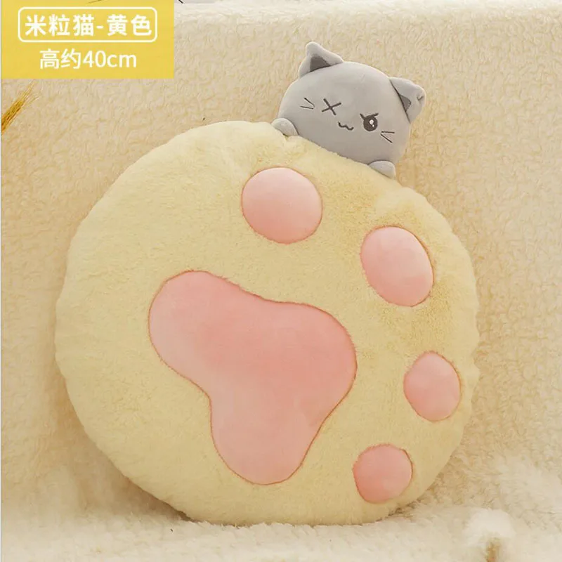 Милая подушка для кошки, Kawaii, подарок на день рождения, Кошачий коготь, плюшевая игрушка, кровать, украшение для дома, подушка для сна, мягкая кукла для девочек, фестиваль