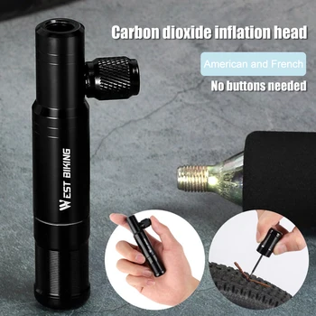 

Multi-function Bicycle CO2 Pump MTB Road Bike Wheel Repair Tools Aluminum Alloy Cycling Equipment for Hiking and Travel