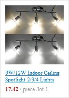 Горячая 3W 3X1W GU10 светодиодный светильник, чистый белый светильник, лампа высокой мощности, Точечный светильник 170 V-240 V