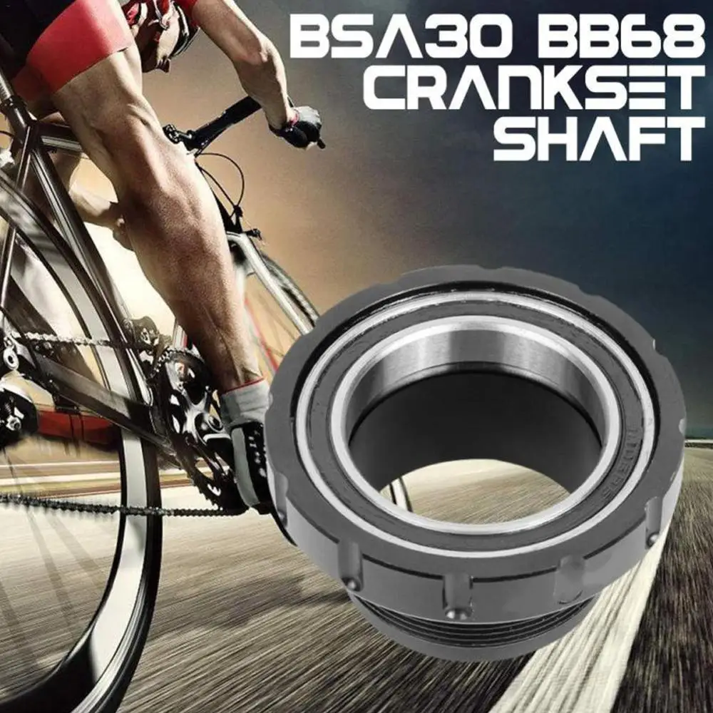 BSA30 нижние кронштейны BSA68 BSA ISO 68 мм 73 MTB дорожный велосипед внешний подшипник нижние кронштейны для BB386 30 мм шатуны