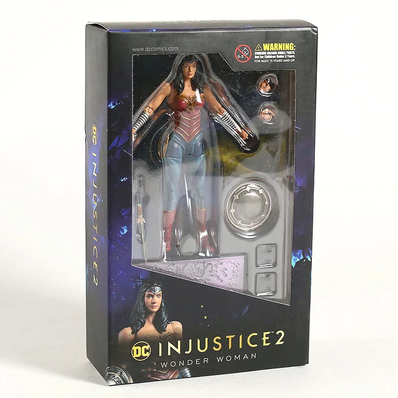 DC Injustice 2 Супермен Бэтмен чудо-женщина Джокер Супергерл флэш болотная вещь красный капюшон 4 ''Фигурки игрушки