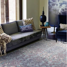 Ручной работы 3D скульптурный шерстяной ковер, большой размер Роскошная шерстяная утолщенная ручная работа ковер для гостиной, прикроватный ковер для украшения дома ковер