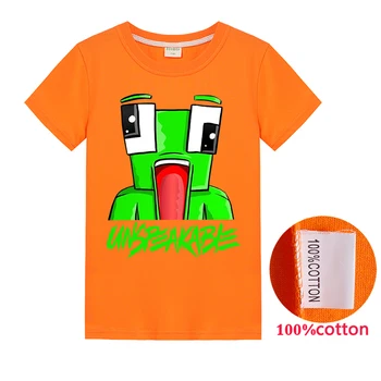 

New 2020 Unspeakable Inspired T-Shirt Youtube Gaming Vlog Kids sweatshirt Children T-Shirt Girl Tops Tees 100% cotton Hoodies