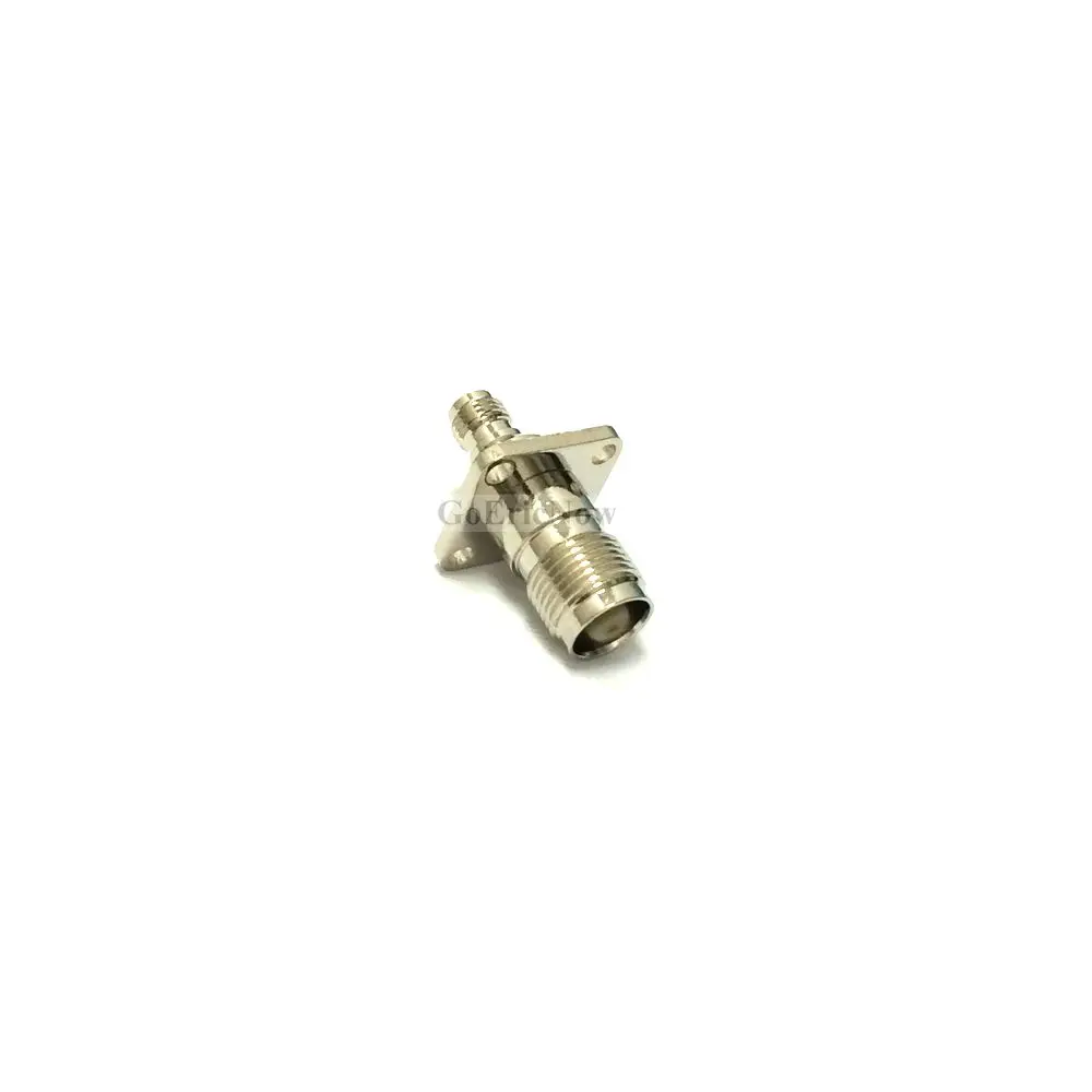 5 шт. радиочастотный коаксиальный 50ohm TNC Женский к SMA Гнездовой фланец Соединительный адаптер