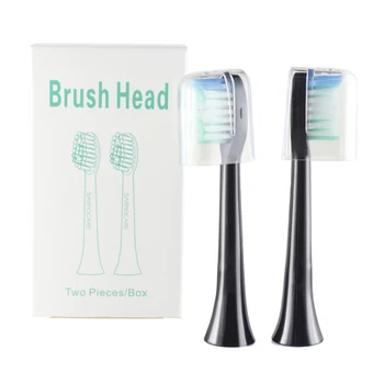

2 pcs/lot S100 and S200 Toothbrushes Head Tooth Brush Heads Replacement for Sarmocare Ultrasonic Sonic Electric Toothbrush