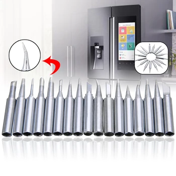 

17Pcs/set Soldering Iron Tip Lead-Free For 900M-T Series Soldering Tips For HAKKO 936 Welding Tips Solder Head