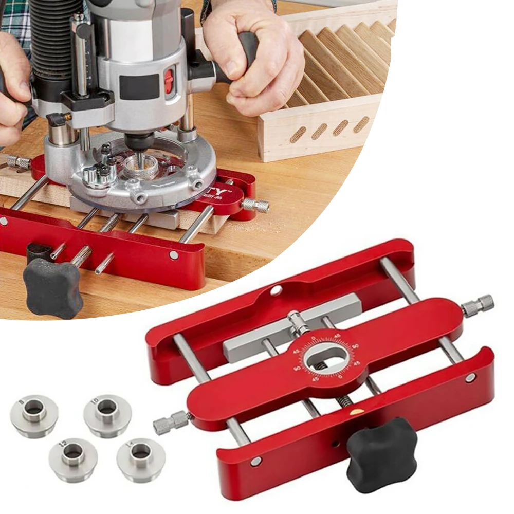 cutting saw machine Precision Mortising Jig and Loose Tenon Joinery Jig 2 in 1 Punch Locator Doweling Jig Connector Fastener Woodworking Tools wood pellet machine