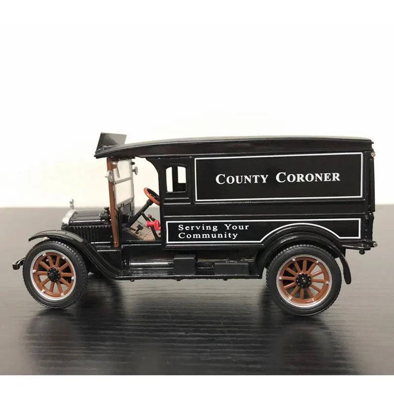 Фирменная 1/32 масштабная модель автомобиля игрушки 1920 белый Ван литой металлический автомобиль модель игрушки для коллекции, подарок, украшения