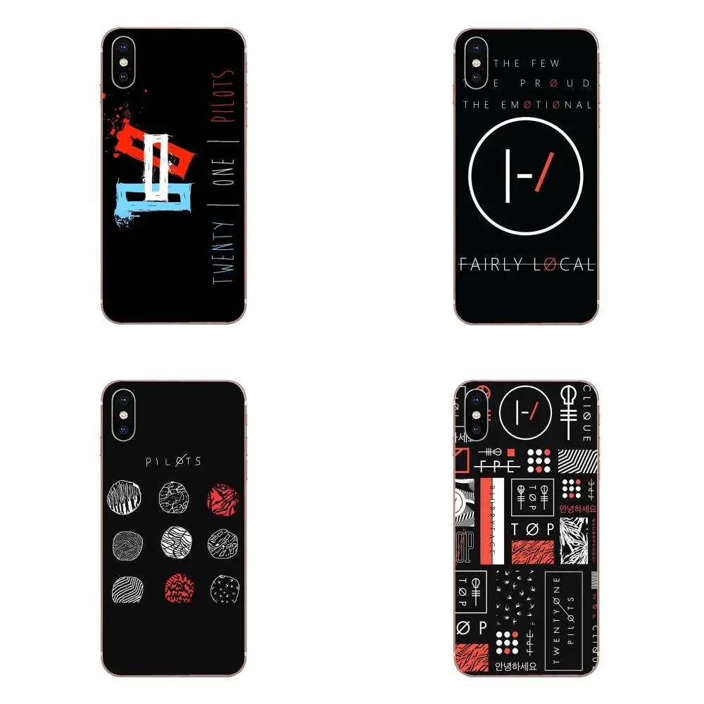 For Sony Xperia XZS XA1 L1 XA X Z Z1 Z2 Z3 Z4 Z5 XZ1 Compact E5 XZ Premium Soft Cell Phone Shell Coque Twenty One Pilots 21 | Мобильные