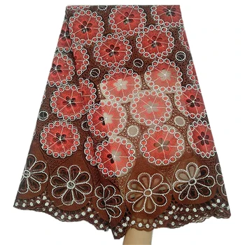 

2020 African Nigerian Tulle Laces Fabrics high quality With Stones Latest for women party dress style guipure lace fabric