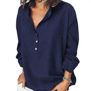 

2019 spring and autumn seven-color T-shirt em8 solid color casual long-sleeved women's shirt NEN90-01-17