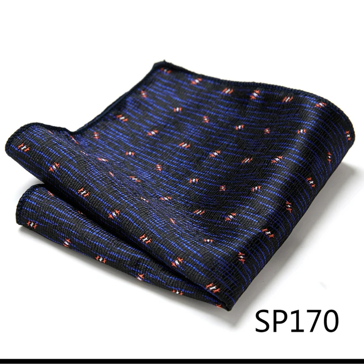Newest style  Brand Factory Sale Top grade  Pocket Square Paisley Dropshipping Clothing accessories Memorial Day Fit Workplace