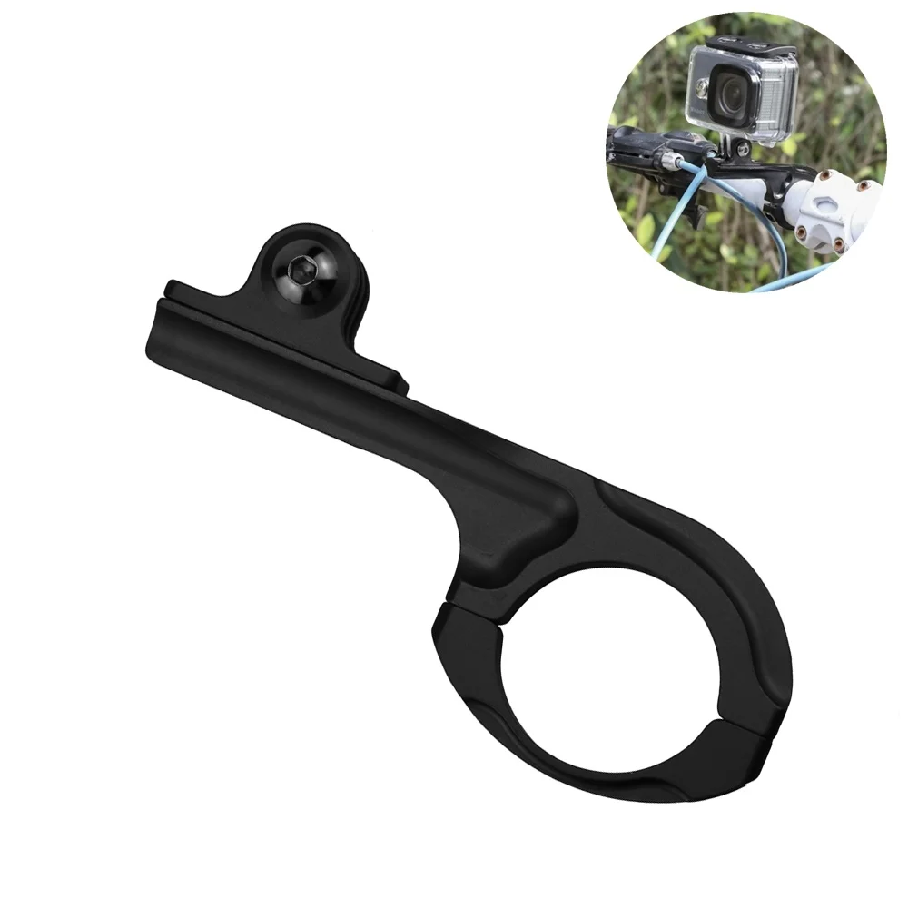 Montaje de abrazadera manillar bicicleta para GoPro Hero 7 6 5 4 sesión Yi K Sjcam sj4000 accesorio GO Pro | Игрушки и хобби
