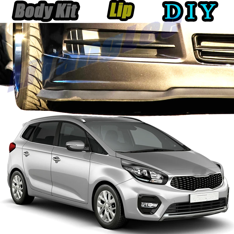 Car Bumper Lip Front Spoiler Skirt Deflector For Kia Carens Rondo 7 Naza Citra Rs Un Rp Car Modified Body Kit Vip Hella Flush Front Skirt Aliexpress