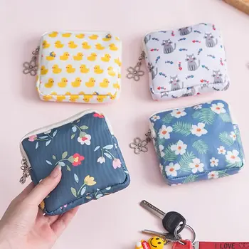 

New Travel Packing Bags Women Girl Small Cute Coin Card Money Key Lipstick Cosmetic Sanitary Napkin Earphone Storage Bags
