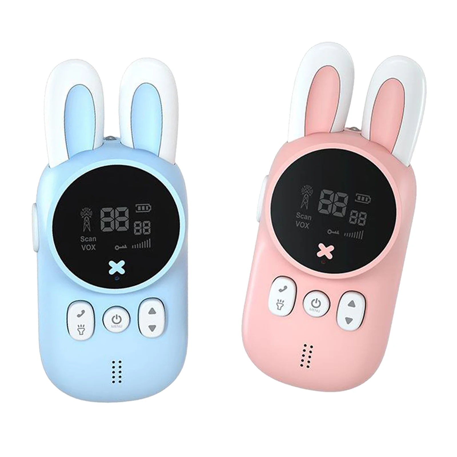 Children Walkie Talkies 2 Pack Long Range Kids Walky Talky UHF 22 Channels