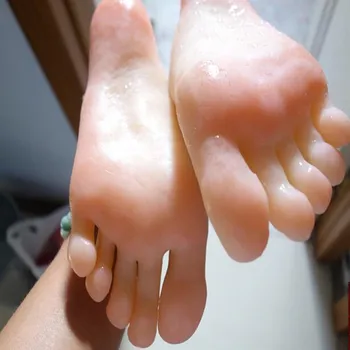 

37yard Real female Foot mannequin Blood vesse Silicone Photography Silk Stockings Jewelry Model soft Silica gel 1PC C740