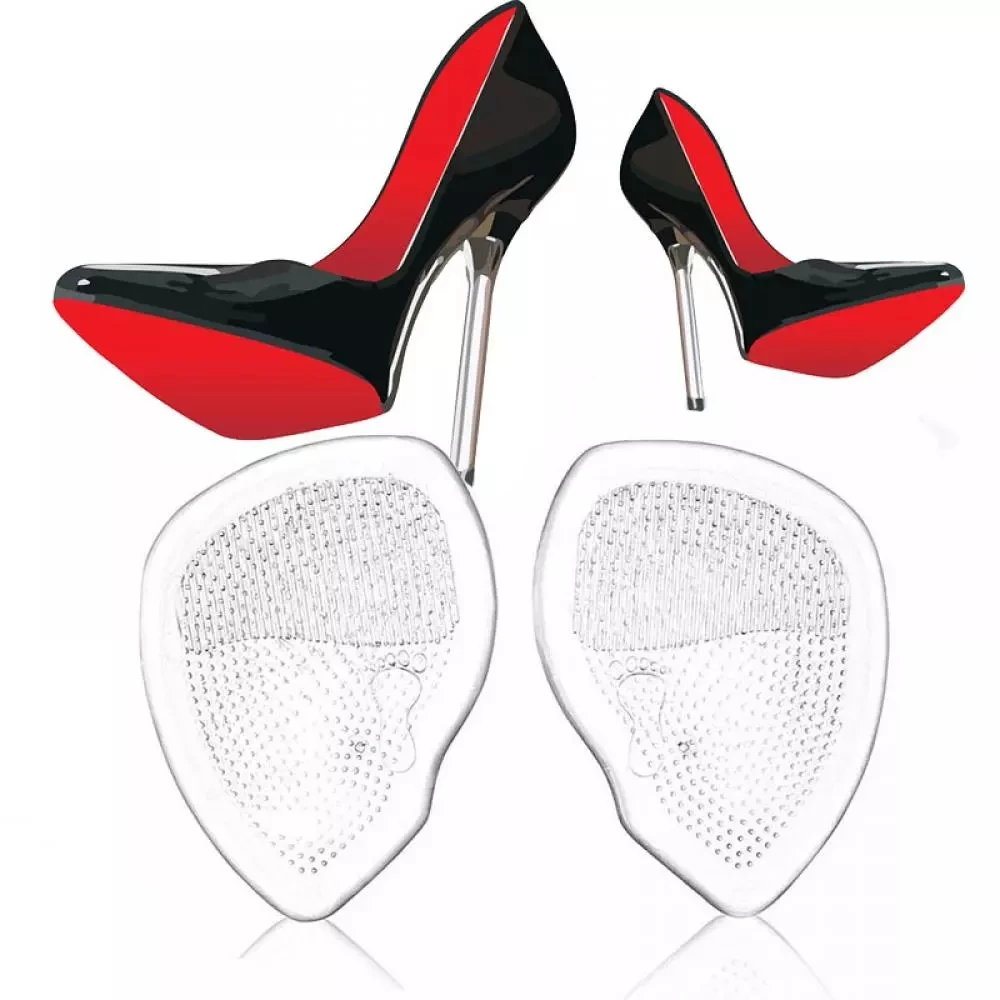 Гелевая силиконовая колодка для обуви DAYFULI удобная подушка на высоком каблуке