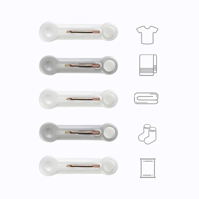 16 db Traceless Bilincsek Ruhacsomagolás Mosószeres Ágynemű Klip Ruhák Pin Fogasok Tengerparti Törülköző Klipek Tartsa Meg A Törülközőt Bl -Től - Image 4