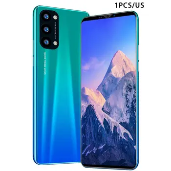 

Reno4 Pro Smartphone 5.8 Inch Smartphone 512M+4G 3D Glass Plated Back Cover High Definition Rear Camera Blue