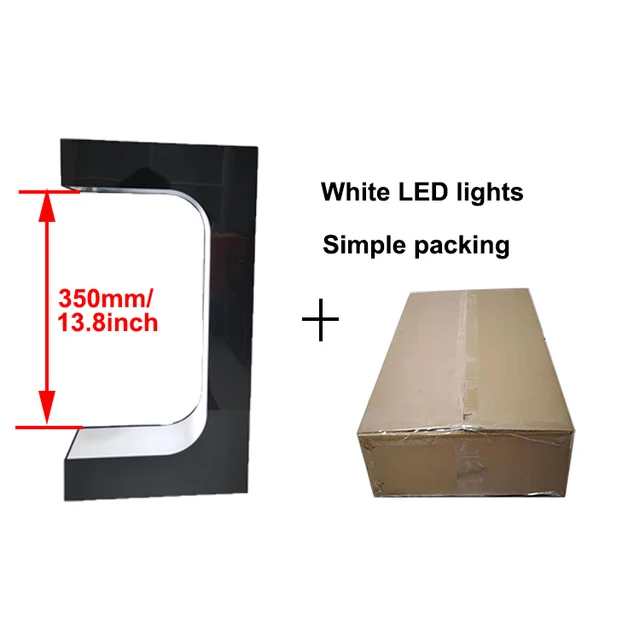 Magnetic Levitation Floating Shoe  Display Stand ,Sneaker Stand, House,Holds 300-500g Levitating gap 20mm ONE ECONOMICS Original 13.8 IN Display 1.0