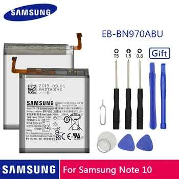 

SAMSUNG Original Battery EB-BN970ABU Mobile Phone Battery Galaxy Note 10 Note X Note10 NoteX Note10 5G 4000mAh Free tools
