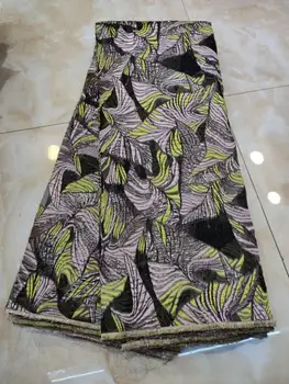 

Most popular Fashion Jacquard Lace Fabric Nigerian Net Lace High Quality African Brocade Lace Fabric for Bridal Lace Materials