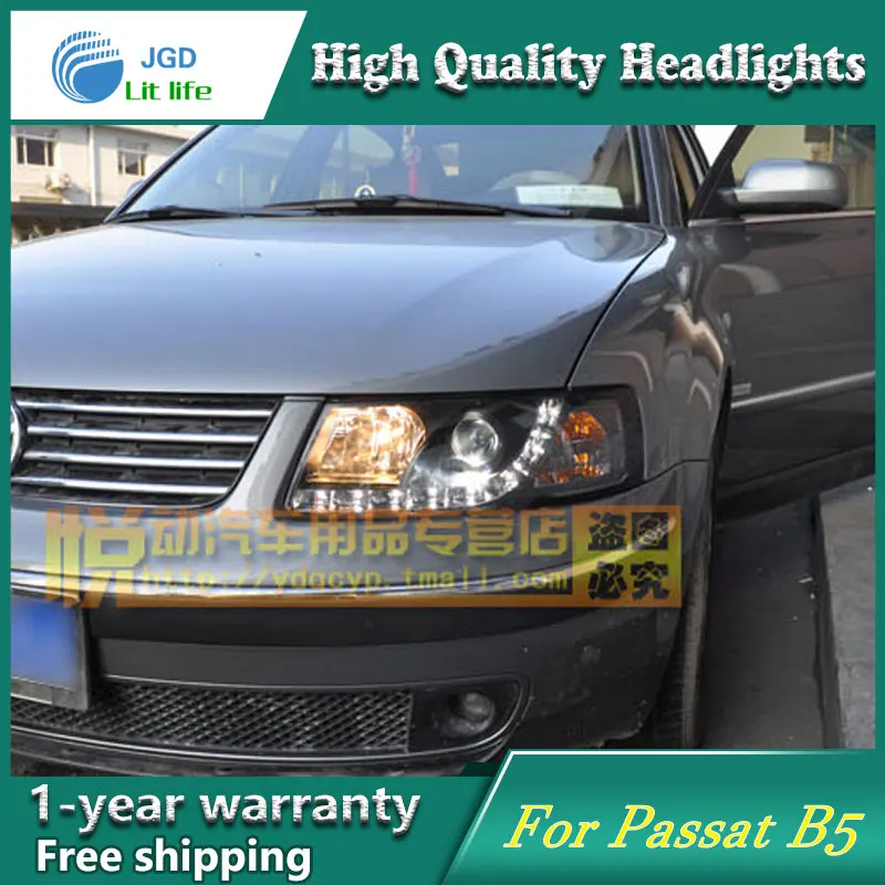 Чехол для стайлинга автомобиля VW Passat B5 1998 2005 фары светодиодсветодиодный ДХО