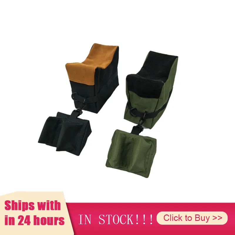 

Ooutdoor Sniper Shooting Bag Gun Front Rear Bag Target Stand Rifle Support Sandbag Bench Unfilled Sandbag Hunting Accessory Bag