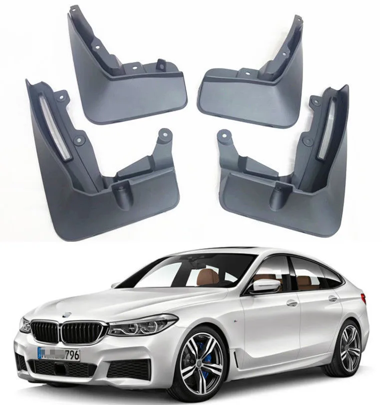 4 шт. флэш Брызговики для BMW 6 серии Gran Tour GT G32 2018 2019|Грязезащита| |