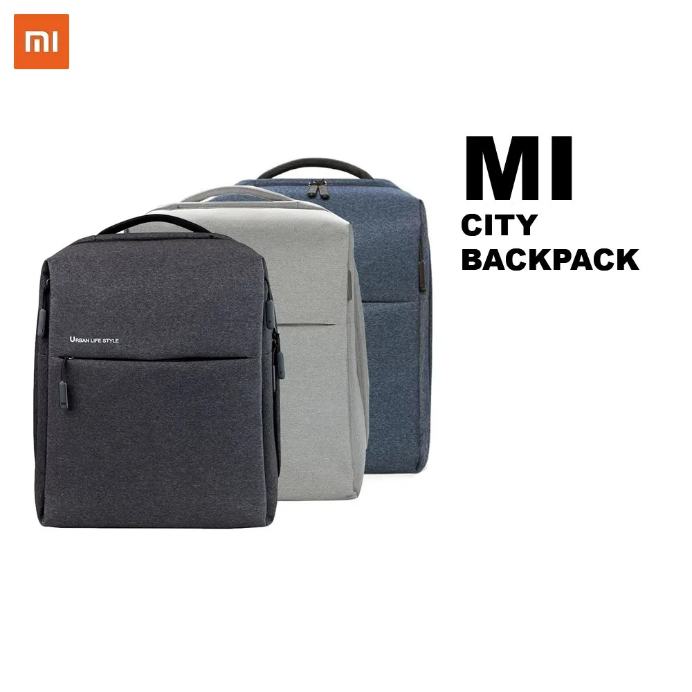 Рюкзак Mi City Backpack | 305х140х400мм водооталкивающее покрытие Xiaomi Гарантия Быстрая