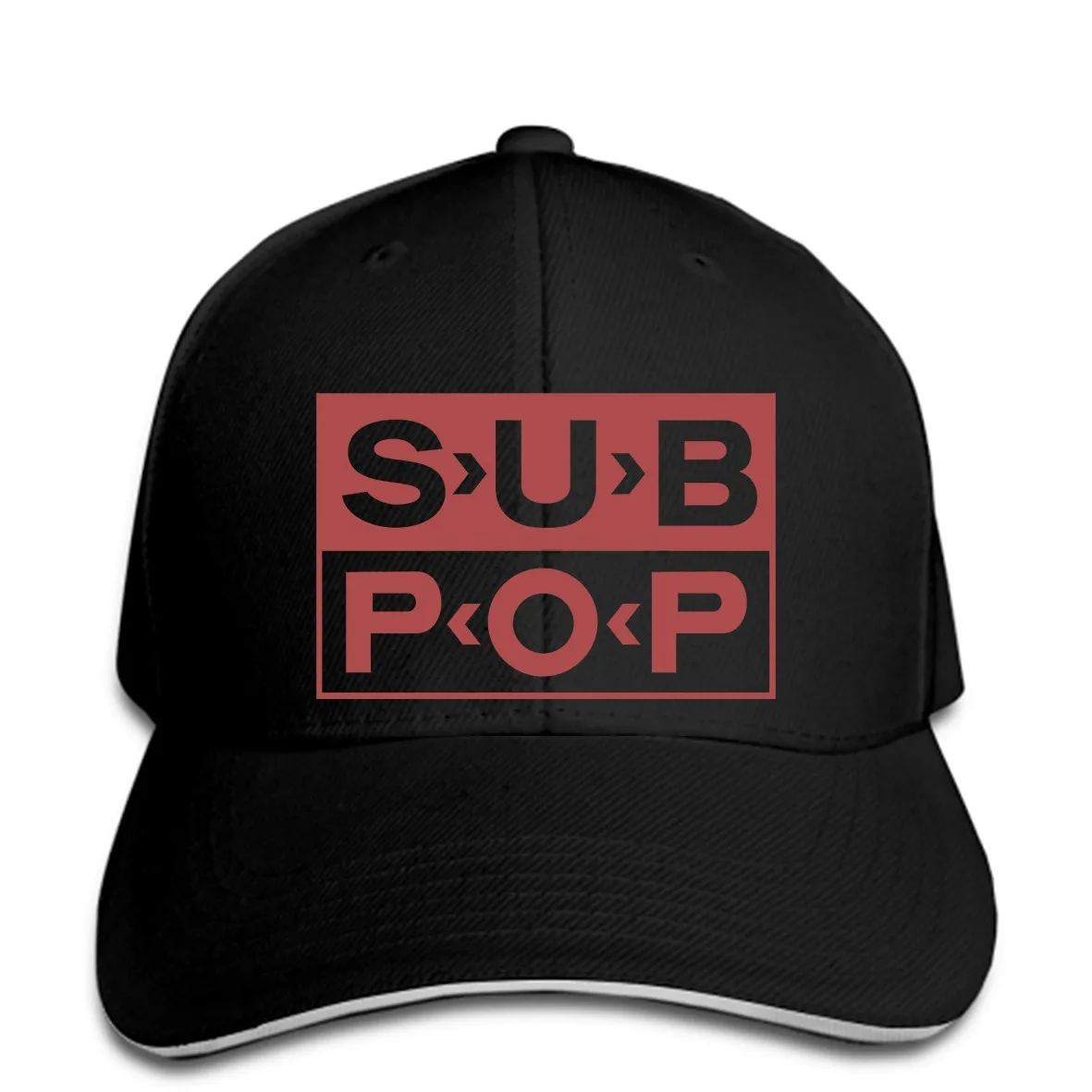Бейсболка Sub Pop бейсболки с логотипом атлетические серые w темно-красные новые
