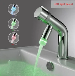 7 Kinds of Color LED Light Color Faucet Extender Change Creative Energy-saving Temperature Control Color-changing Water Filter