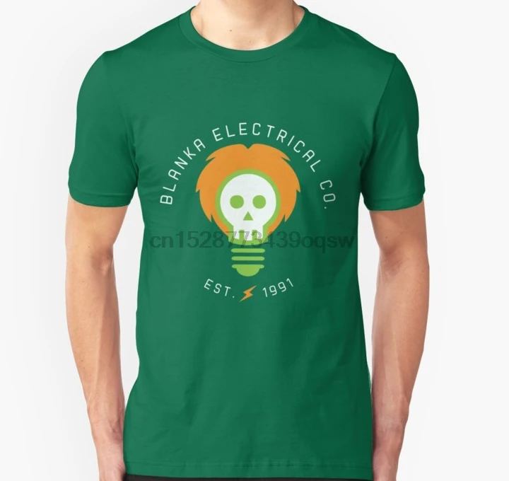 Мужская футболка Blanka electric Co. Unisex Футболка с принтом Футболки